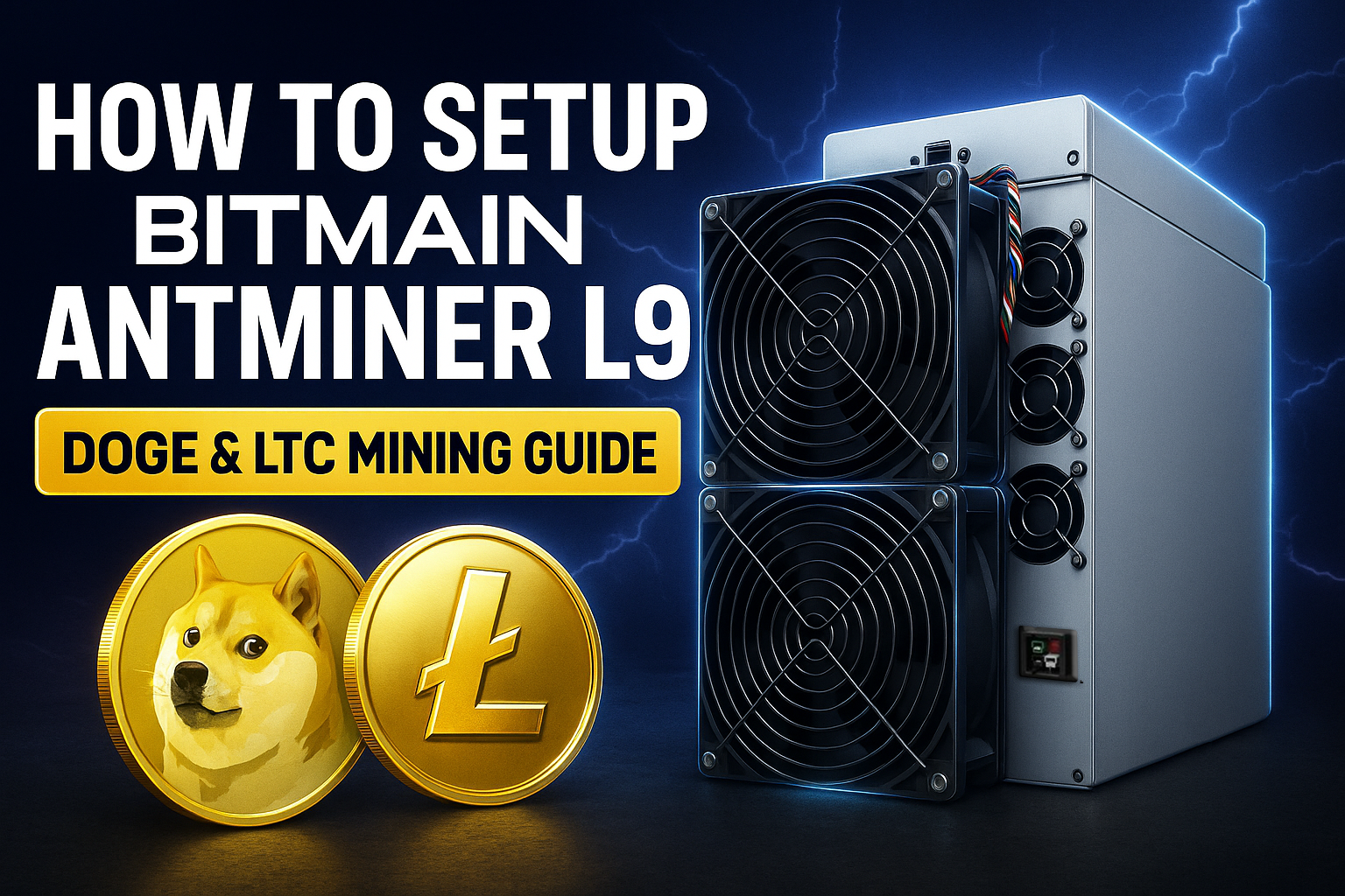 How to Setup Bitmain Antminer 澳洲幸运10开奖官网开奖记录结果 L9: Complete Guide for LTC & DOGE Mining